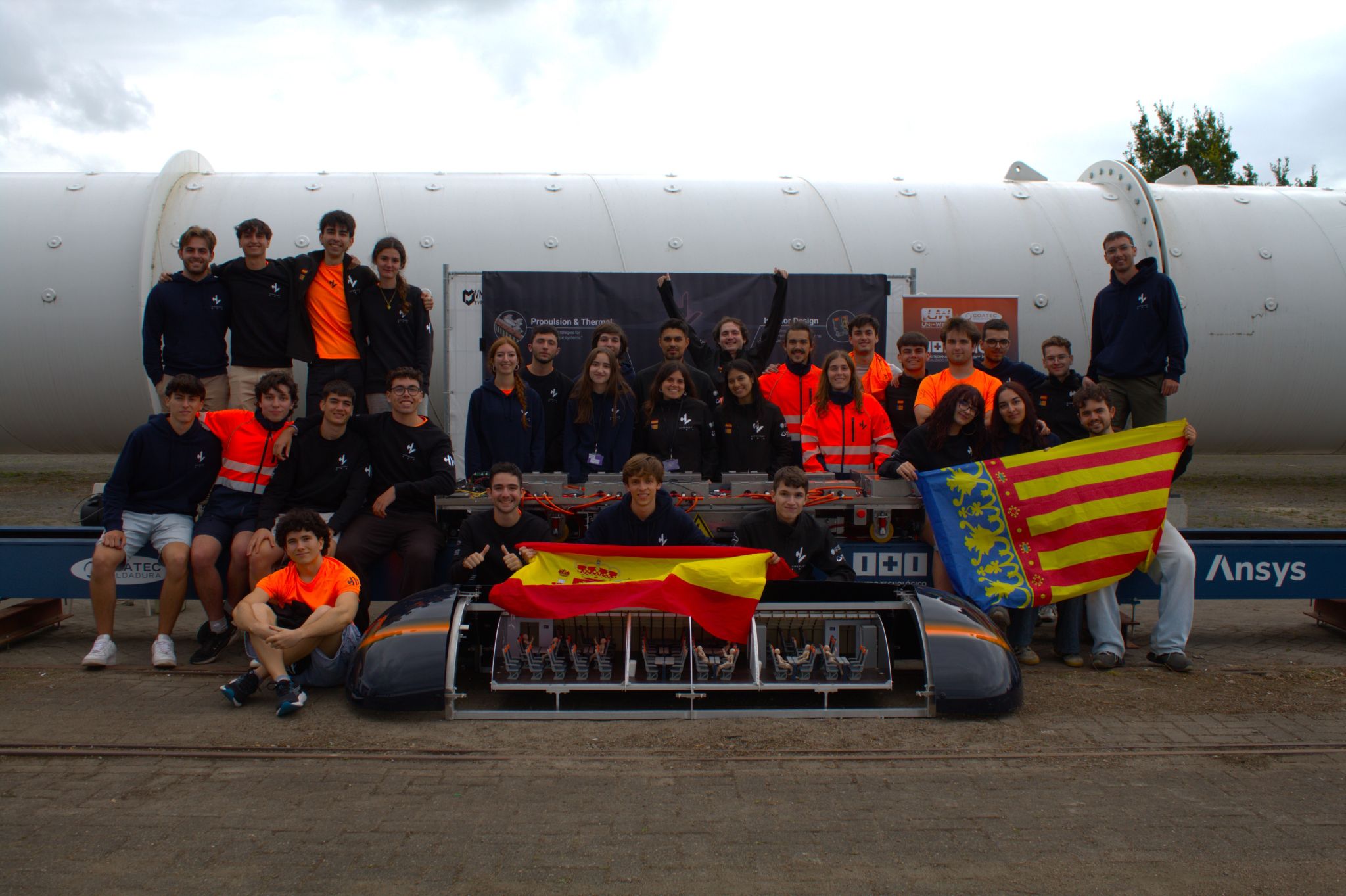 Hyperloop UPV team